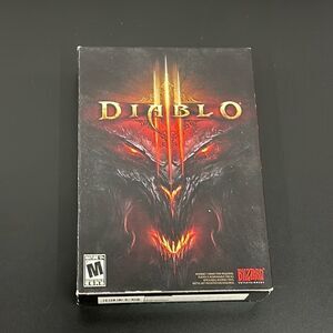 Diablo III 3 (PC CD DVD-Rom, 2012) Complete In Box Like New